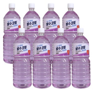 유니켐 발수 코팅 워셔액 친환경 식물성 사계절 1.8L, 8개