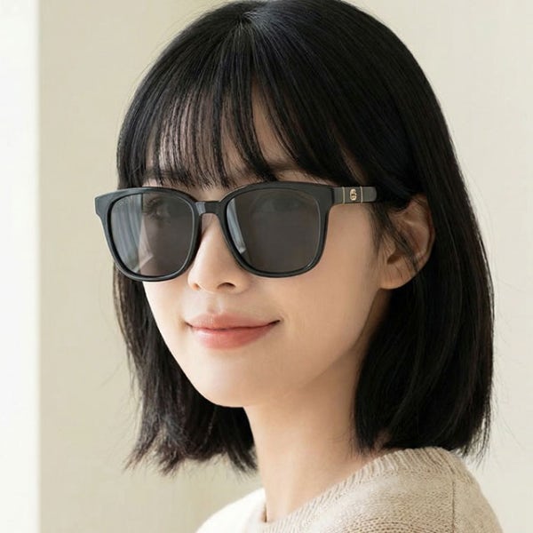 구찌 선글라스 GG0637SK 001 명품 남자 여자 아시안핏 패션 뿔테 블랙