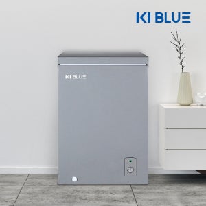 가정용 미니 소형 스탠드 냉동고 보존식 작은 서브 얼음 원룸 다목적 그레이 KFHF-100D