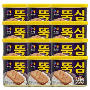 목우촌 뚝심 통조림햄 300gx12개