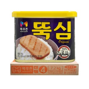 목우촌 뚝심 통조림햄 300gx24개(1박스)