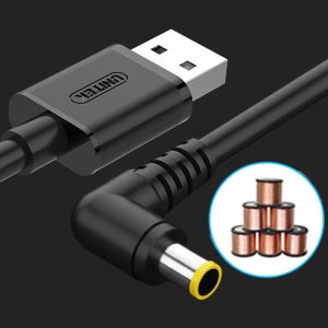 USB 전원 공급 DC5.5mm 9v 5v 충전케이블 변환 전원선