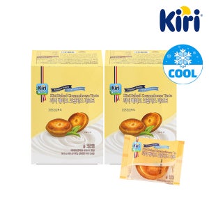 끼리 크림치즈 타르트 베이크 / 홈카페 디저트 커피간식 크림치즈, 40g, 10개