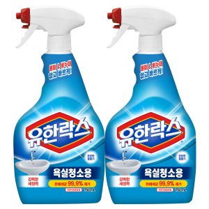 유한락스 욕실청소용 세정제, 750ml 2개입, 2개