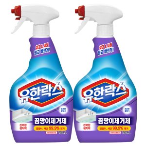 유한락스 곰팡이제거제 750ml, 2개
