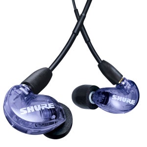 슈어 SHURE SE215 SPE 퍼플 이어폰