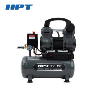 HPT 에어 콤프레샤 2마력급 HEC-108 오일리스 8L 컴프레샤