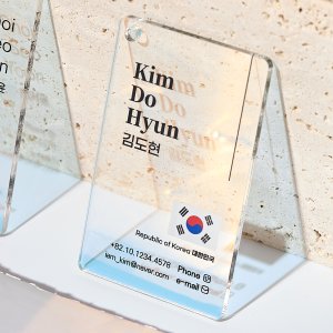 캐리어 네임택 카드형 러기지택 골프 여행가방