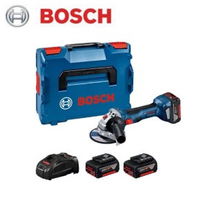 보쉬 충전그라인더 GWS 18V-7 100mm 브러쉬리스 5.0Ah 배터리2개