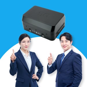 LG유플러스 5G 산업용 라우터 건설현장용 원격제어 와이파이 공유기