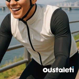 2025 오스탈레띠 자전거 질렛 조끼 방풍 발수 남성 여성 자전거 질레 자켓 베스트