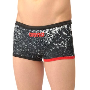 아레나 남성 숏사각 수영복 A5SM2CF20 BLK