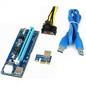 ANIX PCI-E 1x to 16x6P 라이져카드