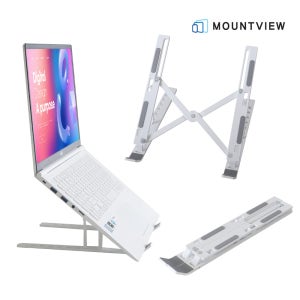 마운트뷰 초경량 알루미늄 노트북 거치대 휴대용 접이식 받침대 스탠드 태블릿 맥북 프로