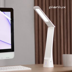 플랜룩스 폴디 LED 책상스탠드 무선 충전식 접이식 휴대용 침대 독서등 스탠드