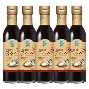 청정원 프리미엄 굴소스 500g, 5개