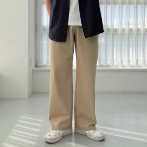 남자냉장고바지 통넓은바지 구김없는바지