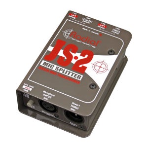 Radial JS2 레디알 마이크 스플리터