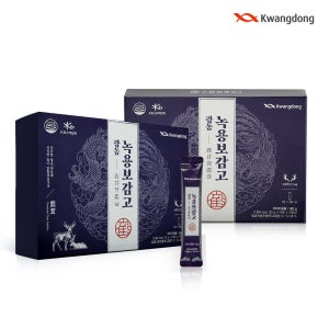 광동 녹용보감고 스틱 즙 녹용진액 엑기스 활력 기력 2박스 60포