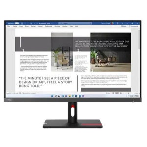 레노버 ThinkVision S27i-30 63DFKAR4WW 눈부심방지 틸트 병원 학교 사무용 CCTV 27인치 모니터 A/S 3년