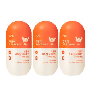 GRN 주홍이 키토산 다이어트보조제 체지방 비타민 미네랄 3박스