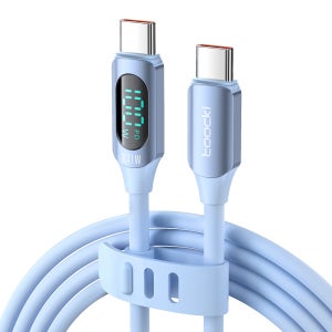 TOOCKI3개입 디스플레이 PD ctoc100w 초고속 충전 휴대폰 케이블 2m