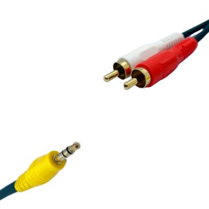 국산 2RCA AUX 오디오 케이블 1.5M