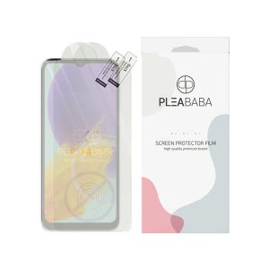 플리바바 저반사 지문방지 액정 보호필름 무광 종이질감 전면 매트 필름 갤럭시점프3 점프2 A14 공용, 2매입