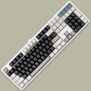 사무용 기계식 키보드 유무선 무소음 적축 키보드 사무실 베이지 저소음 바다소금축 키보드