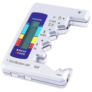 휴대용 용량진단기 간편 점검 배터리확인기 1p