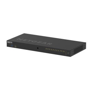 넷기어 AV Line GSM4212PX 12포트 기가비트 AVoIP 인터넷 스위칭허브 관리형 랜허브 스위치 10G 광업링크 240W POE지원