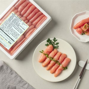 덕화명란 대용량 저염 백명란 1kg (장석준 업소용 벌크 무색소 요리용 알뜰 고단백 )