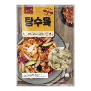 [box] 굿프랜즈 탕수육 1000g x 10봉 대용량 업소용 pc방 식당용 분식