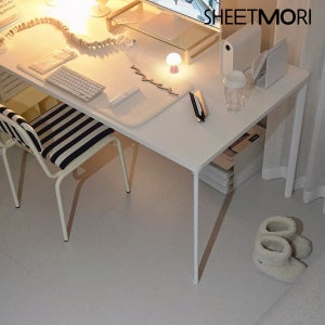 시트몰이 비접착식 데코타일 현관 바닥 베란다 타일 455x455x3mm, 샌드 라이트, 16장