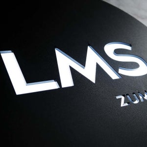 40cm원형 줌바 인테리어 포인트간판 led조명 아크릴 백라이트 미니현판