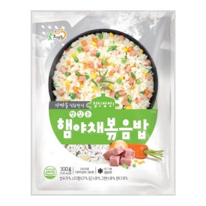 [box] 굿프랜즈 햄야채볶음밥 300g x 30봉 대용량 업소용 pc방 식당용 분식