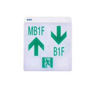 동방전자 계단통로유도등(벽부형) 소형(단면)(좌상x우하)(10F/9F)