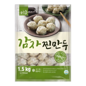 [box] 굿프랜즈 감자찐만두 1500g x 6봉 대용량 업소용 pc방 식당용 분식