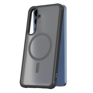 갤럭시 이중보호 듀얼컬러 MPP 맥세이프 케이스 듀플M 아머 블랙, 갤럭시S25