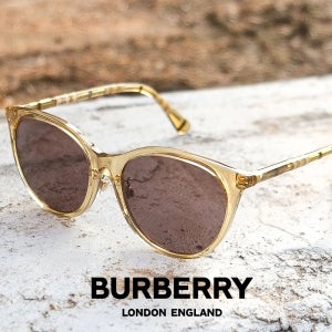 버버리 베이지 캣츠아이 선글라스 BURBURRY 4464D 아시안핏