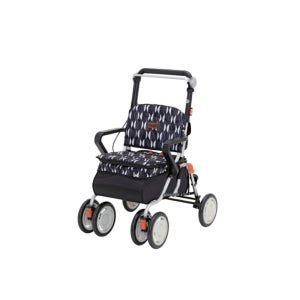 성인용보행기 SLT-10 (블랙) 노인 보행보조기 재활 환자용워커 복지용구