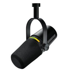 슈어 SHURE MV7+ 블랙 XLR, USB-C 하이브리드 USB 마이크