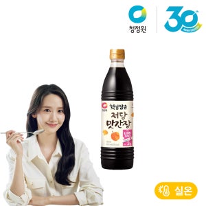 [2개구매시 무배] 청정원 햇살담은 저당 맛간장 840ml, 1개