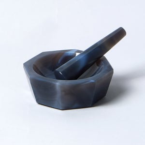 600-M-080 마노유발 OD80mm C-Giese Agate Mortar