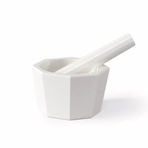 37ZM-R748 지르코니아 유발 Zirconia Mortar OD150mm ID130mm LabCeramic