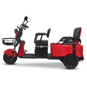 2인 전기 스쿠터 3륜 에코로 X5 60V 32Ah 세발전기스쿠터 오토바이 전동차 AU테크