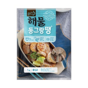 [box] 굿프랜즈 해물동그랑땡 1000g x 10봉 대용량 업소용 pc방 식당용 분식