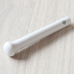 213a/5 자제 유발 55x210mm Pestle Only JIPO Porcelain Mortar with Spout