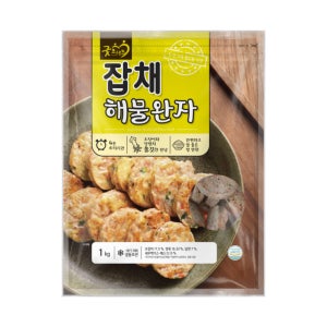 [box] 굿프랜즈 잡채해물완자 1000g x 10봉 대용량 업소용 pc방 식당용 분식