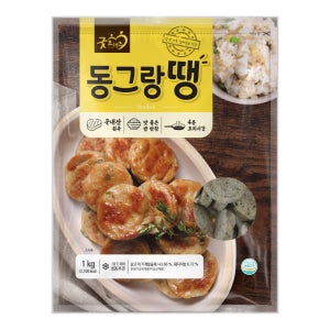 [box] 굿프랜즈 동그랑땡 1000g x 10봉 대용량 업소용 pc방 식당용 분식